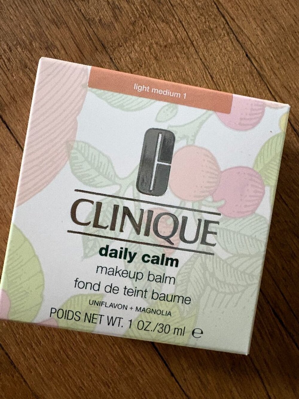 Clinique Daily Calm Makeup Balm Foundation Shade Light Medium 1